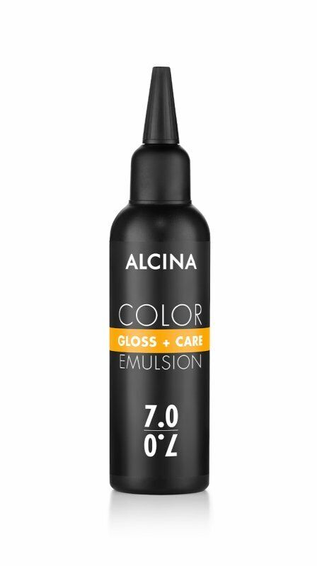 Alcina Color Gloss+Care Emulsion 7.0 Mittelblond 100ml