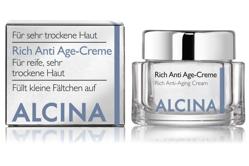 Alcina Rich Anti Age Cream - für ein jugendlich-frisches Aussehen 50ml