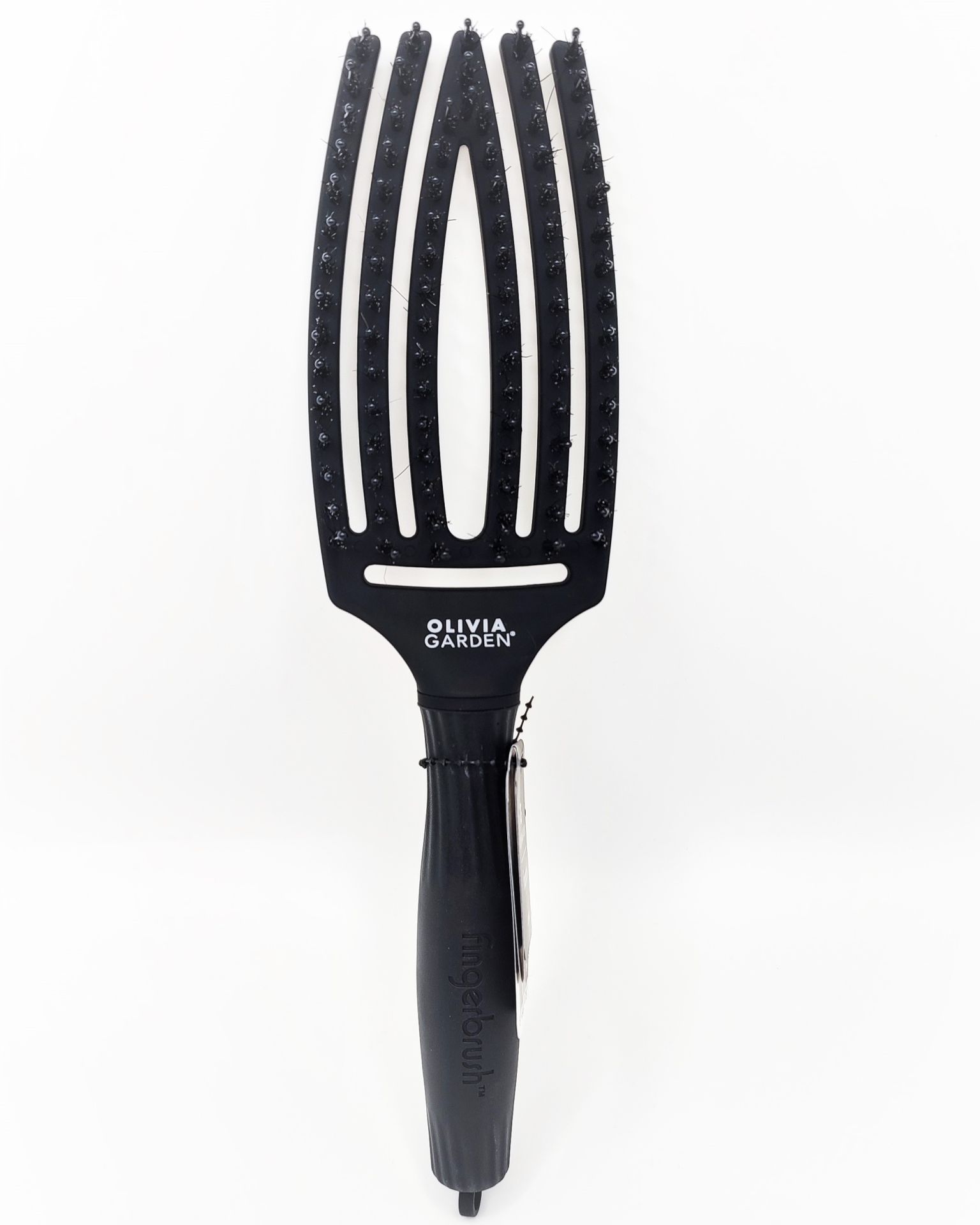 Olivia Garden Fingerbrush Skelettbürste schwarz