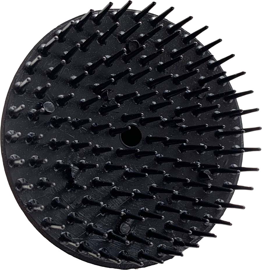 Efalock Shampoo-/Kopfmassagebürste   Schwarz