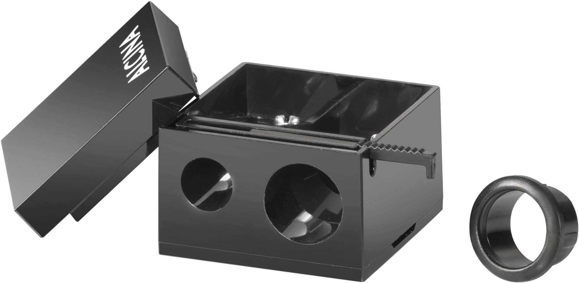 Alcina Kosmetikspitzer Duo mit Adapter Für schmale und Jumbo-Kosmetikstifte