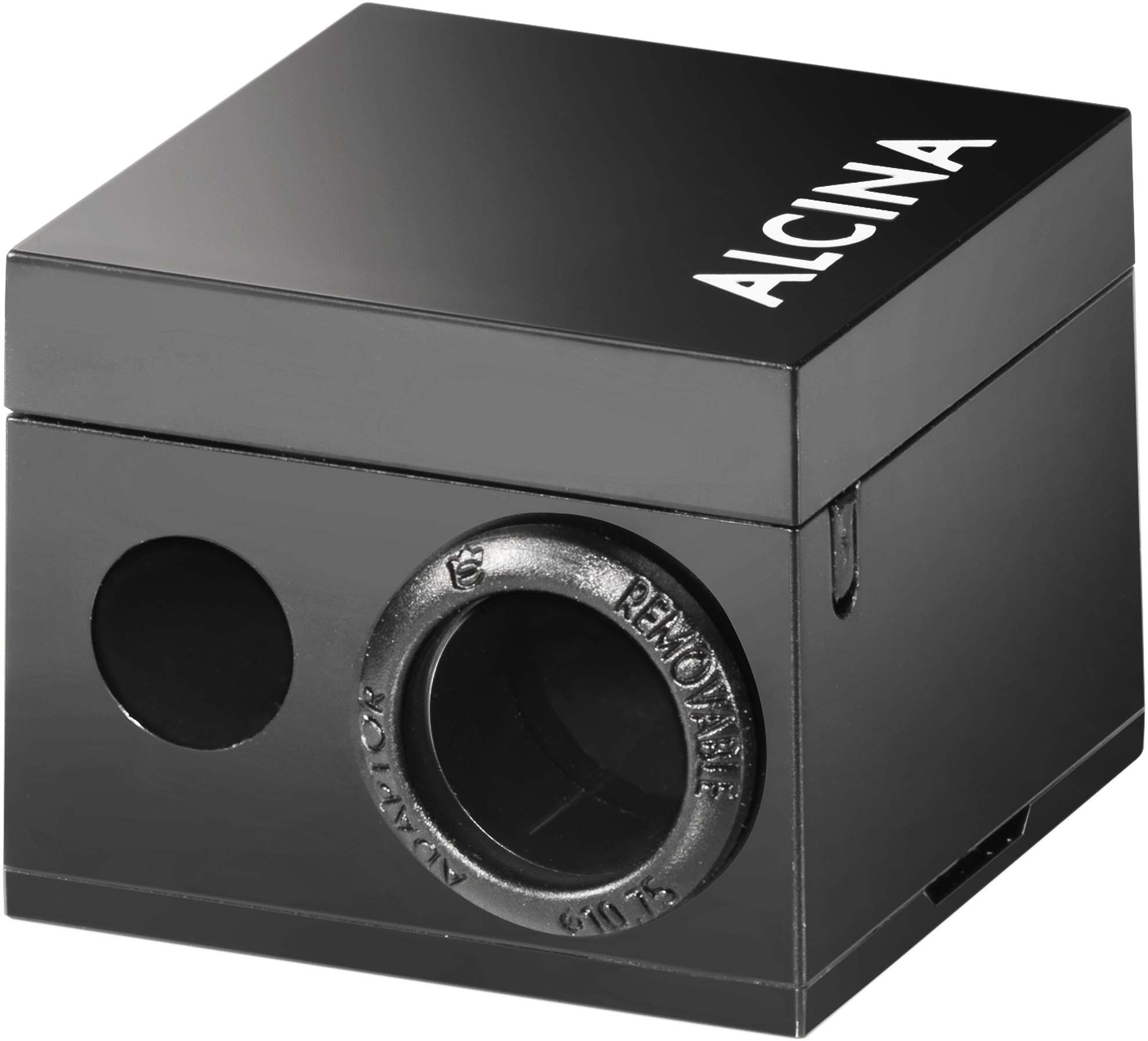 Alcina Kosmetikspitzer Duo mit Adapter Für schmale und Jumbo-Kosmetikstifte