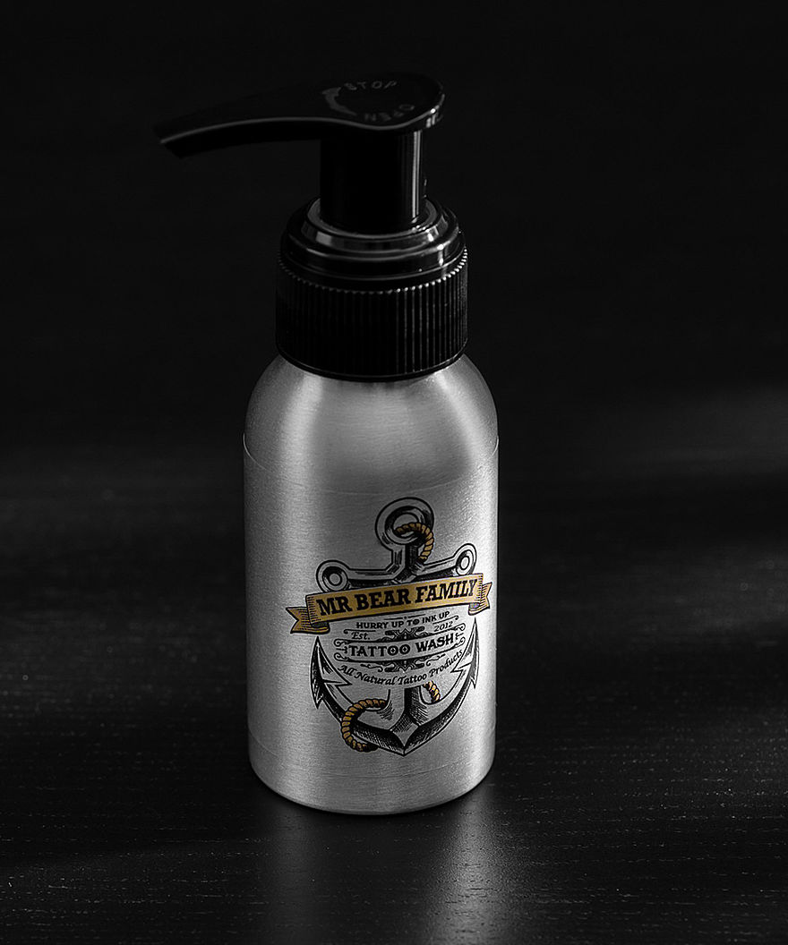 Mr. Bear Family Tattoo Wäsche 50ml