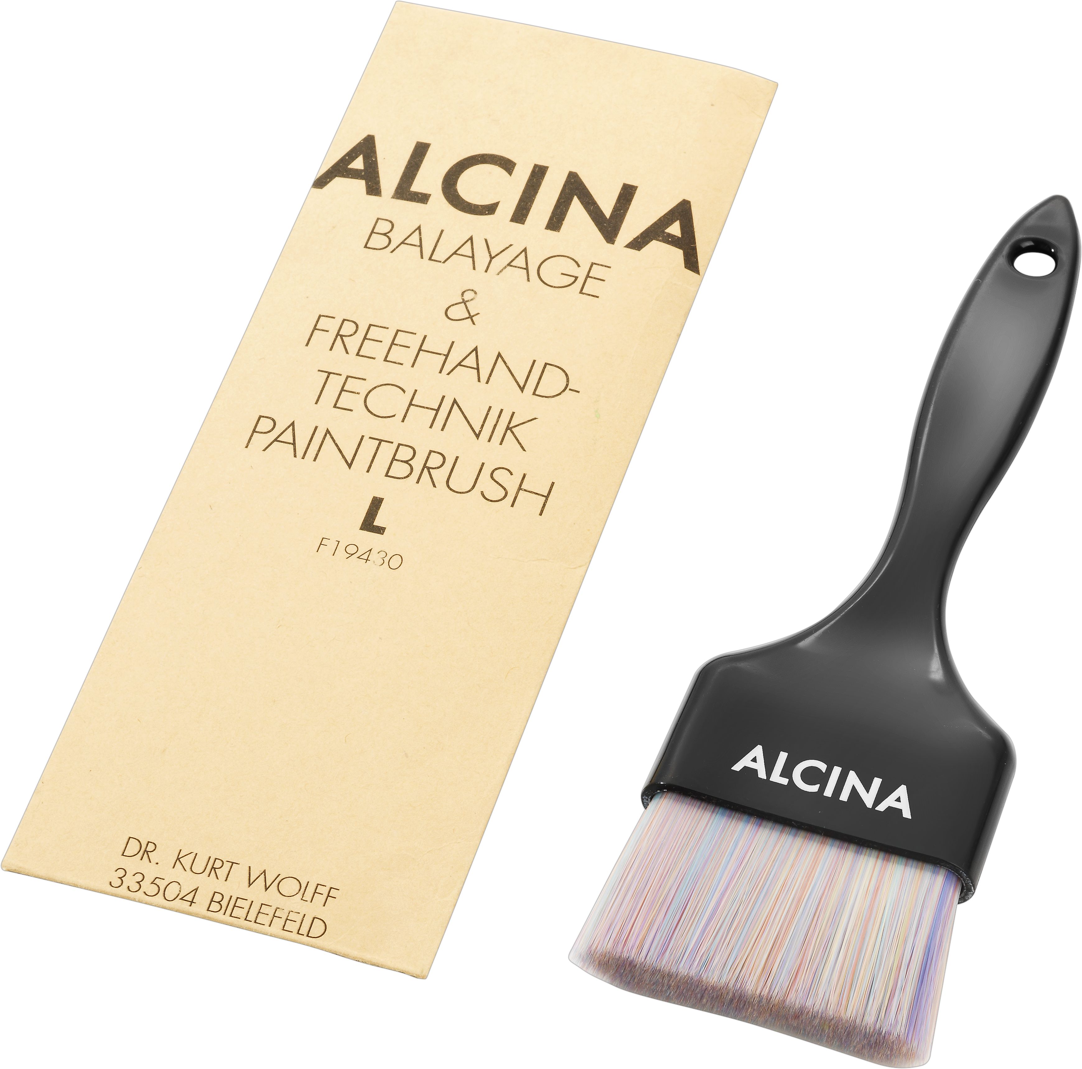 Alcina Balayage Paintbrush Färbe-Pinsel für Balayage & Freehandtechnik Größe L