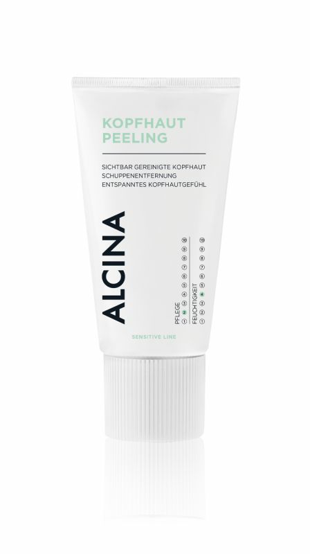 Alcina Sensitiv Kopfhautpeeling - Entfernt abgestorbene Hautzellen und Stylingreste 150ml