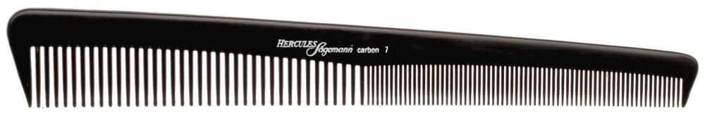 Hercules Sägemann Carbon Facon-Haarschneidekamm C7 anthrazit