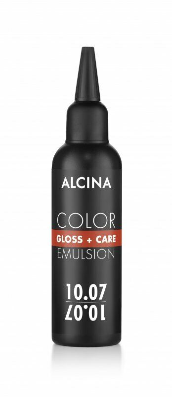 Alcina Color Gloss+Care Emulsion 10.07 Hell-Lichtblond-Pastell-Braun 100ml