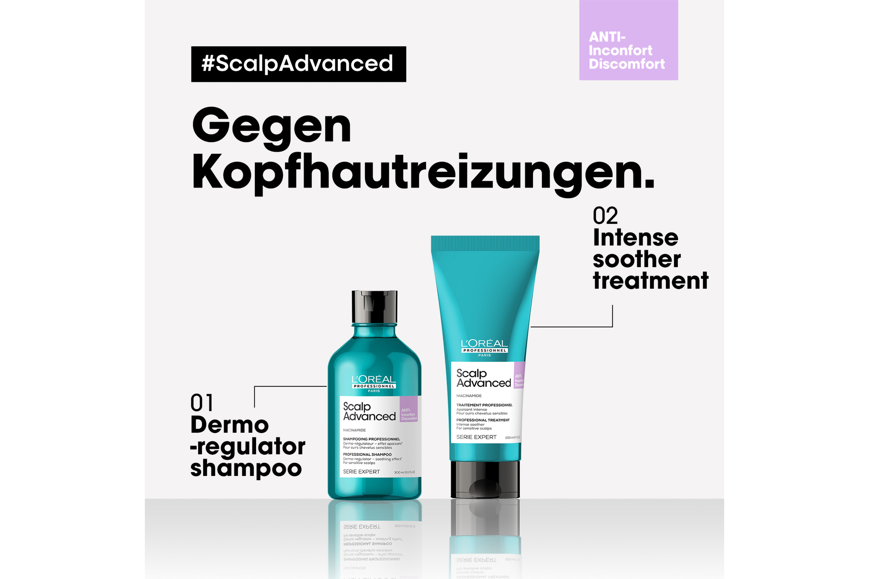 L'Oreal Serie Expert Scalp Advanced Anti-Discomfort Dermo-Regulator Shampoo 1500ml