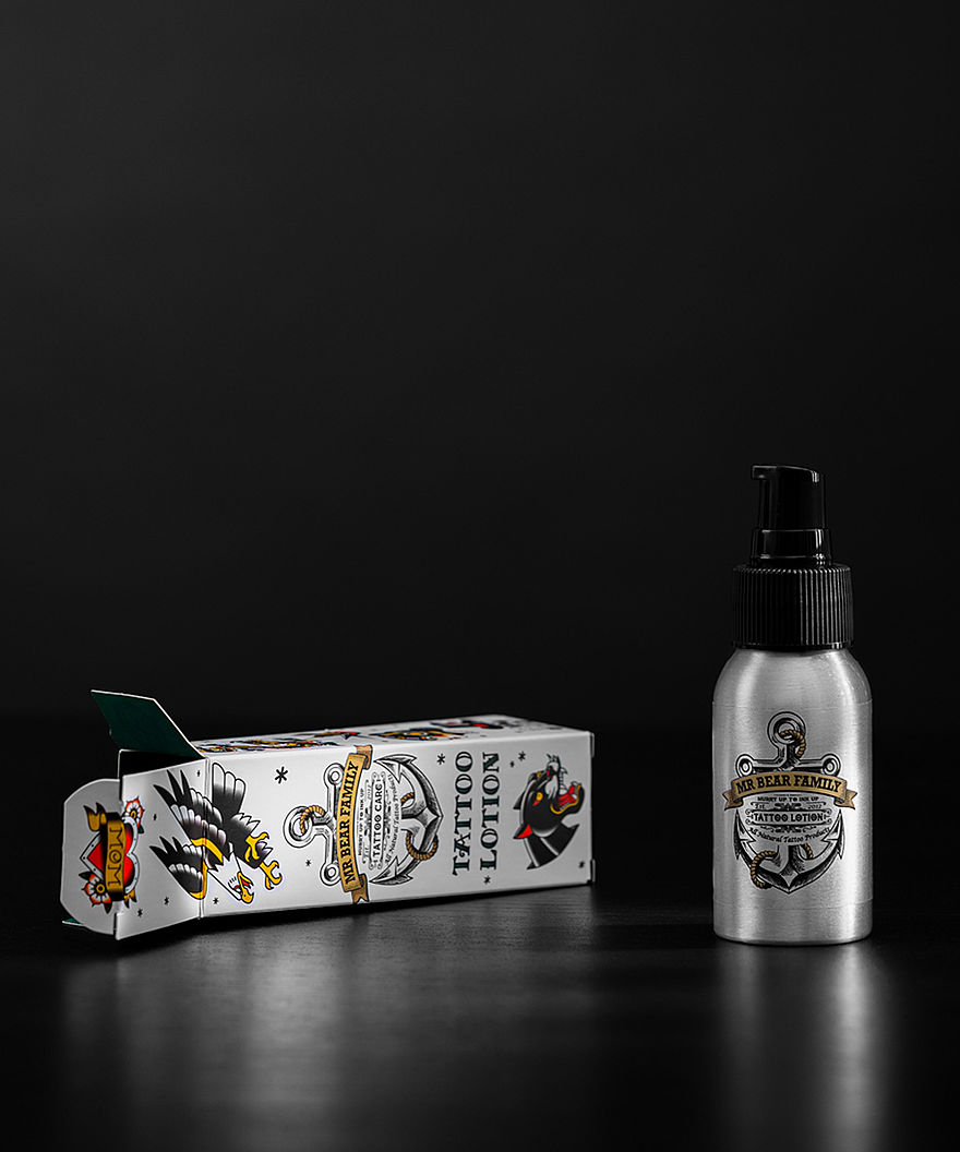 Mr. Bear Family Tattoo Lotion 50ml