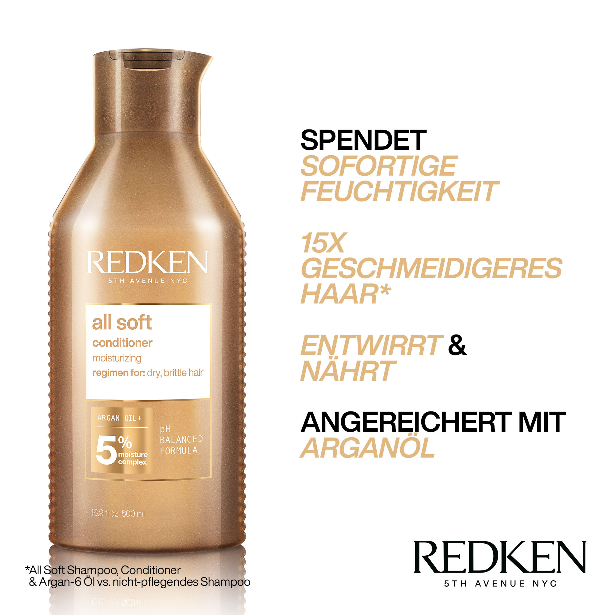 Redken All Soft Conditioner Spülung Haar 300 ml