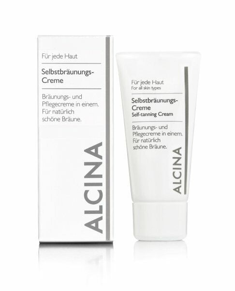 Alcina Selbstbräunungs-Creme - für natürlich schöne Bräune  50 ml