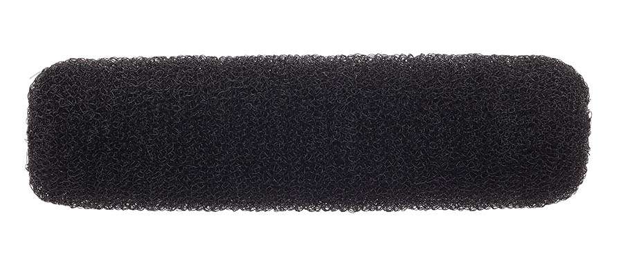 Efalock Knotenrollen   Schwarz 18 Cm