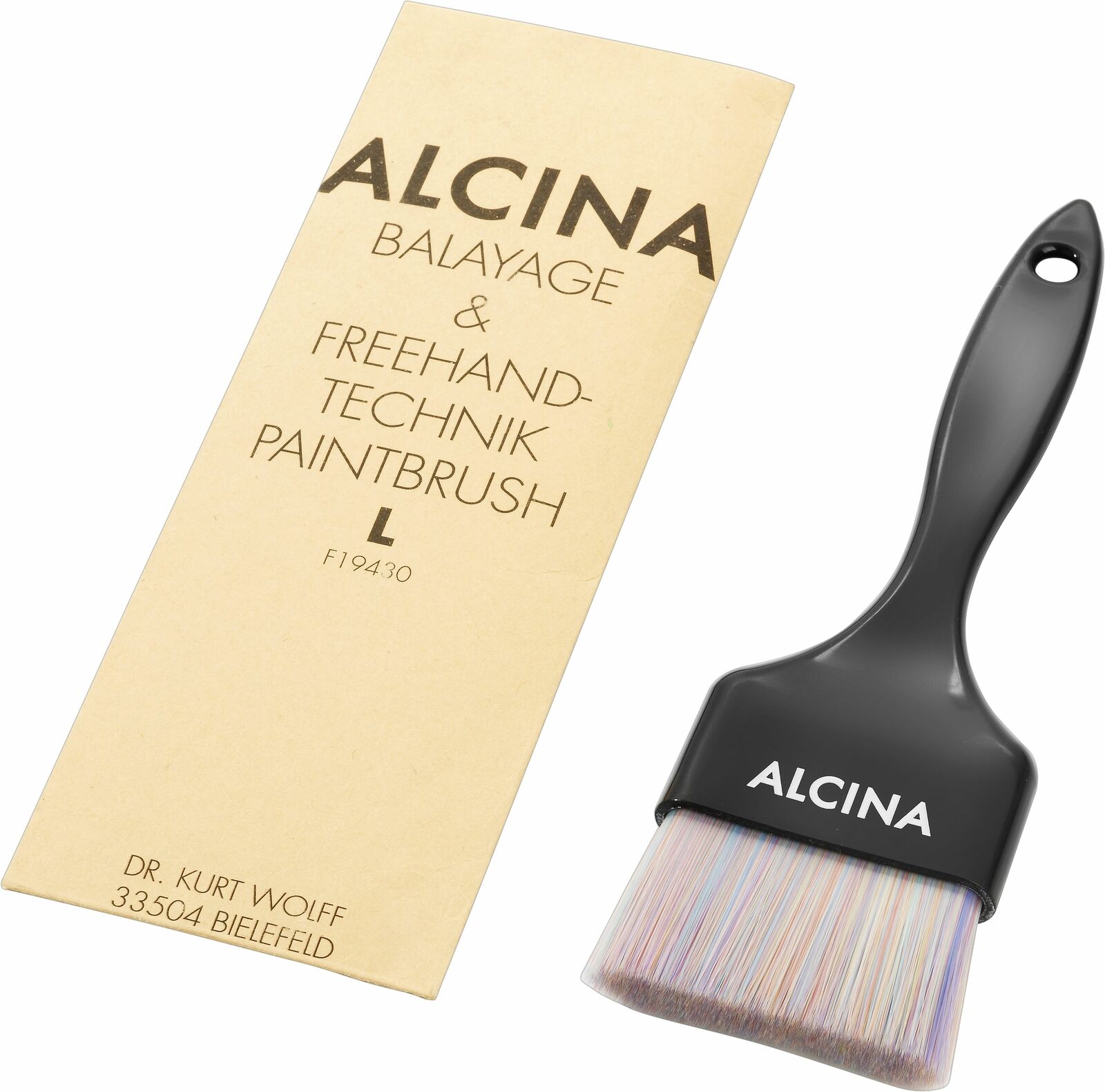 Alcina Balayage Paintbrush Färbe-Pinsel für Balayage & Freehandtechnik Größe L