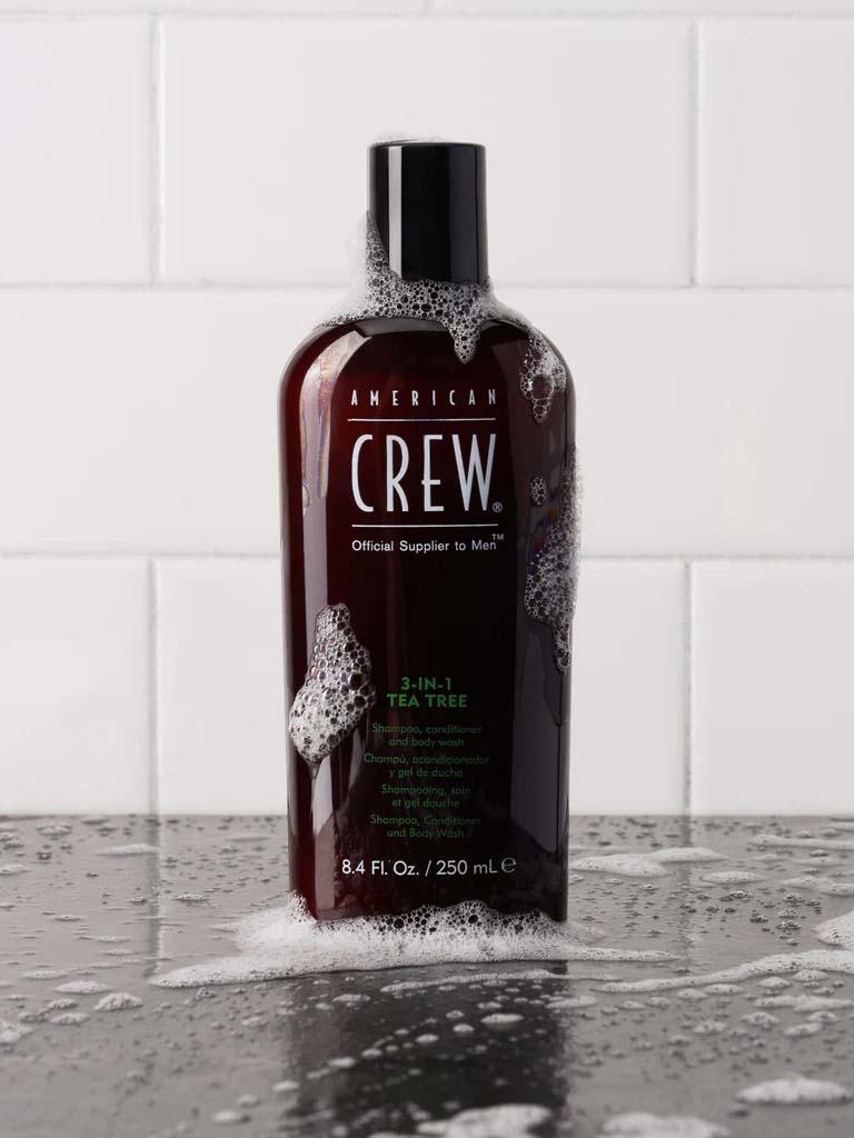 American Crew 3IN1 TEA TREE Shampoo conditioner Body wash 450ml
