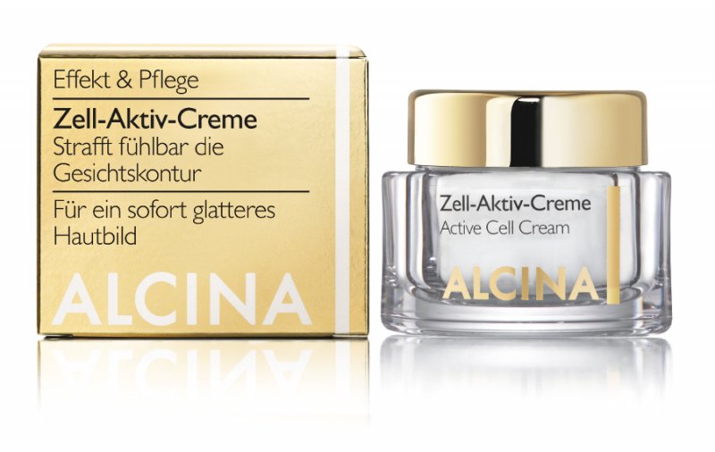 Alcina Zell-Aktiv-Creme - Unterstützt die hauteigene Collagenproduktion 50ml