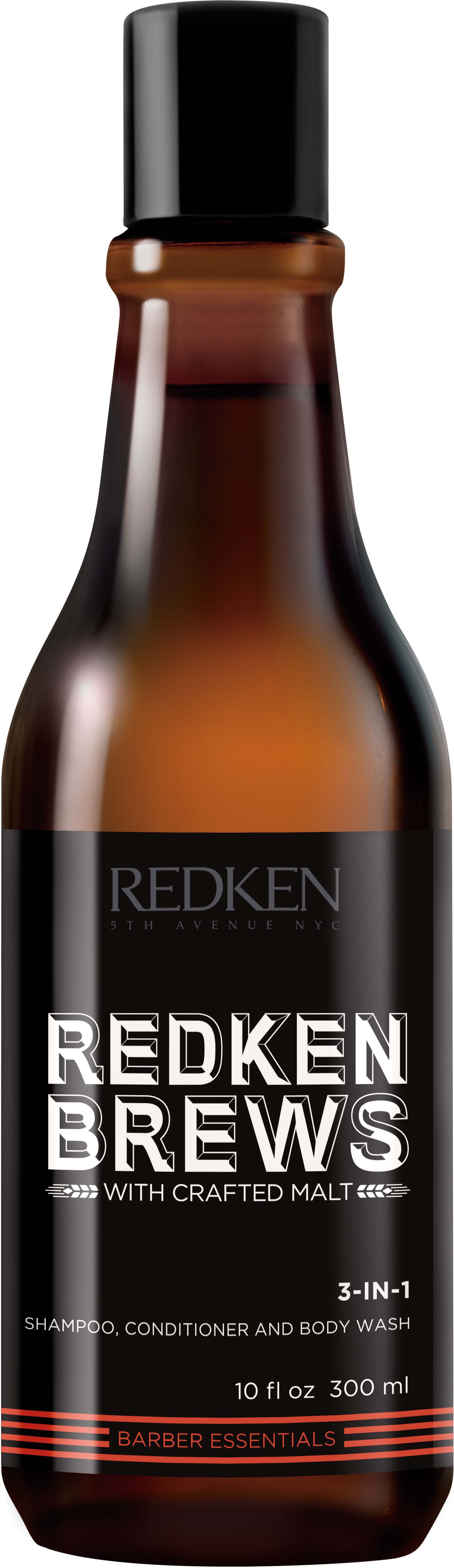 Redken Brews 3-in-1 Shampoo 300 ml