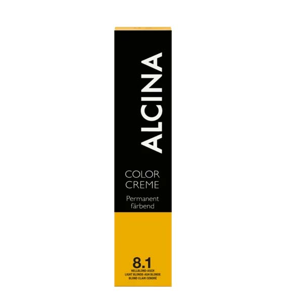 Alcina Color Creme 8.1 hell-blond asch 60ml - Haarfarbe