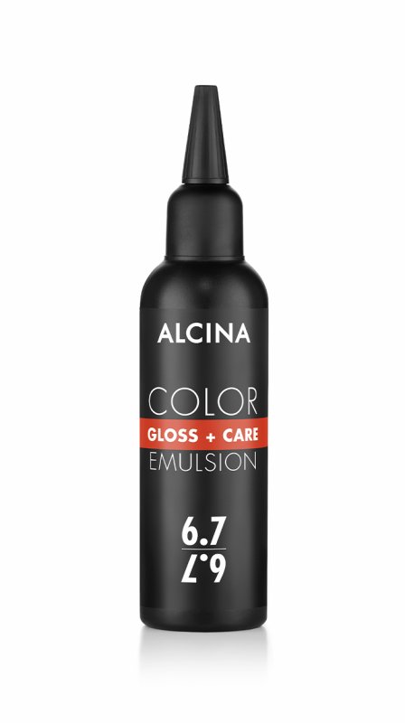 Alcina Color Gloss+Care Emulsion 6.7 Dunkelblond-Braun 100ml