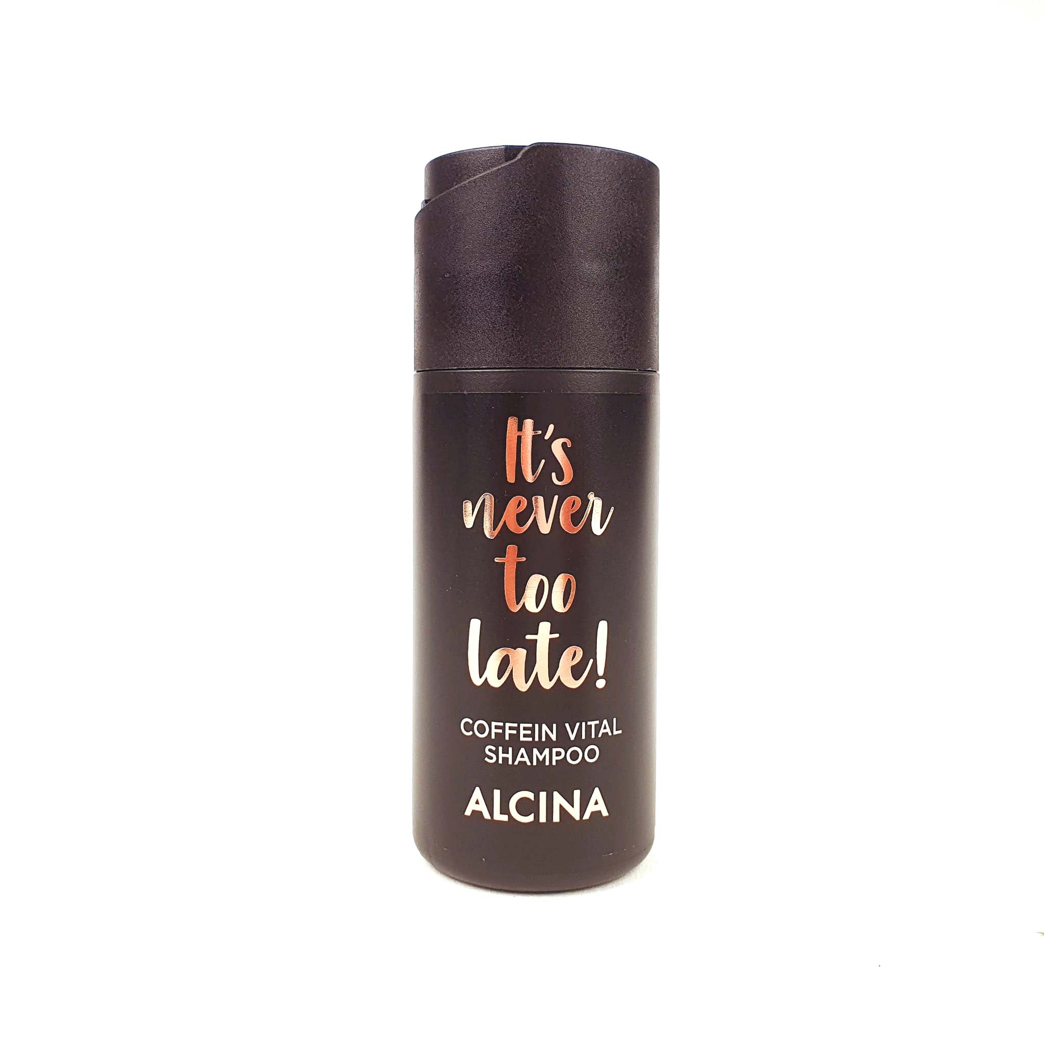 Alcina It´s never too late Coffein Vital Shampoo Revitalisierung & Kräftigung in Reisegröße 50ml