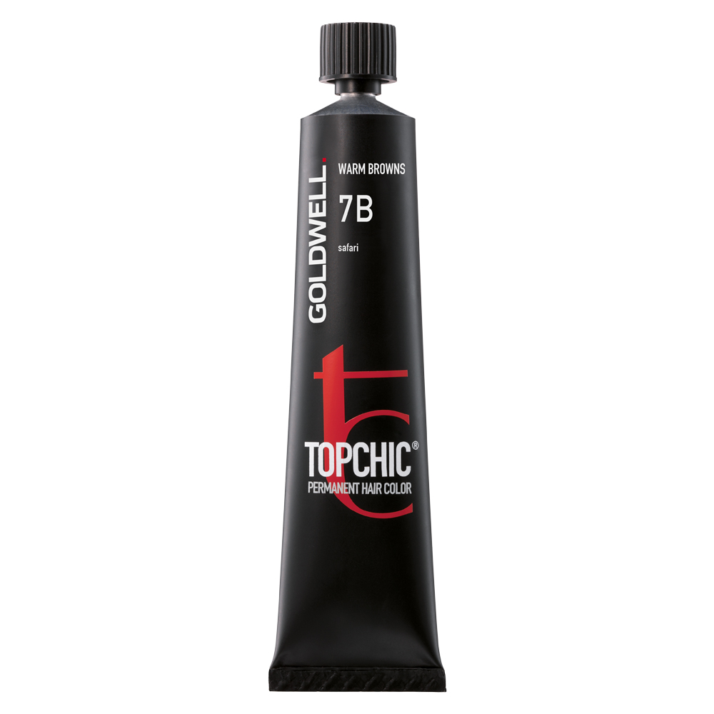Goldwell Topchic Warm Brown Haarfarbe safari 7 B Tube 60ml