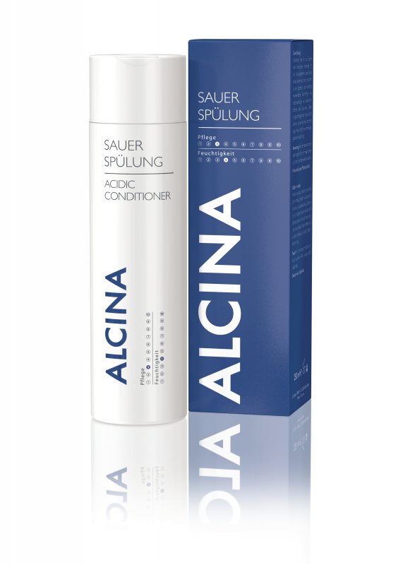 Alcina Sauer-Spülung für eine glänzende widerstandsfähige Haar Oberfläche 250ml