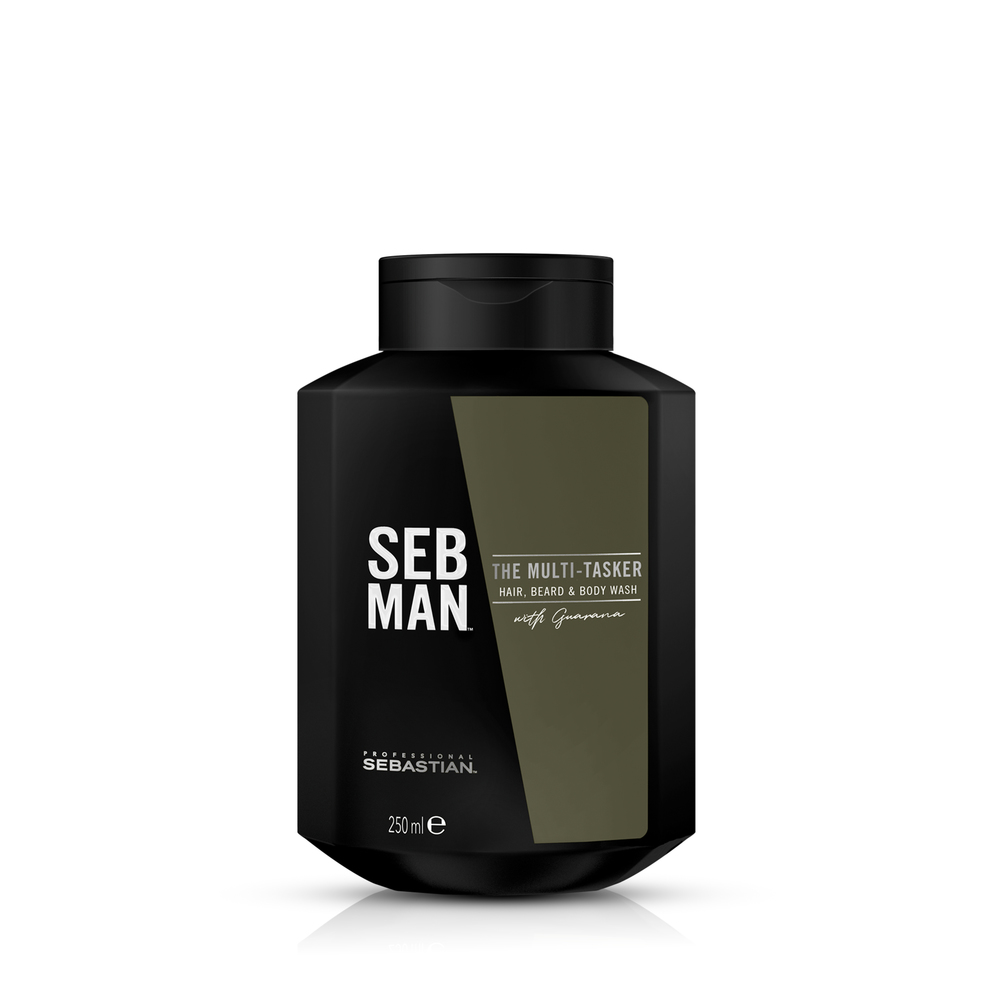 SEB MAN The Multitasker - 3in1 - Hair, Beard & Body Wash 250ml