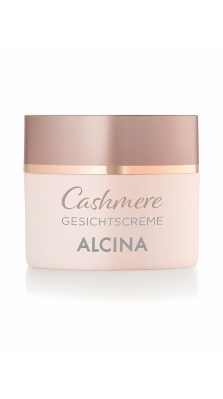 Alcina Cashmere Gesichtspflege-Creme Luxuspflege für trockene Winterhaut 50 ml