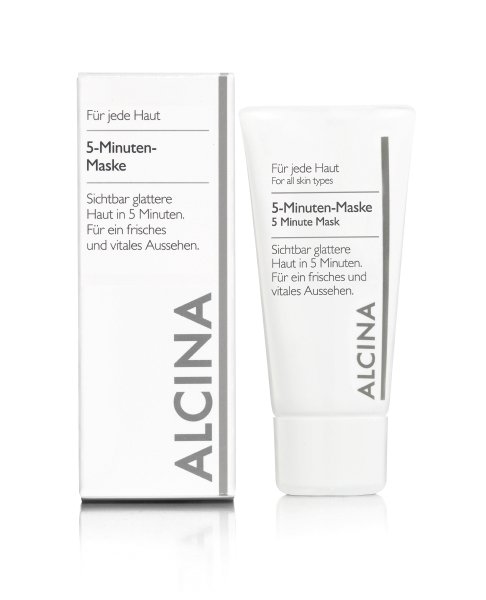 Alcina 5-Minuten-Maske - für sichtbar glattere Haut 50ml