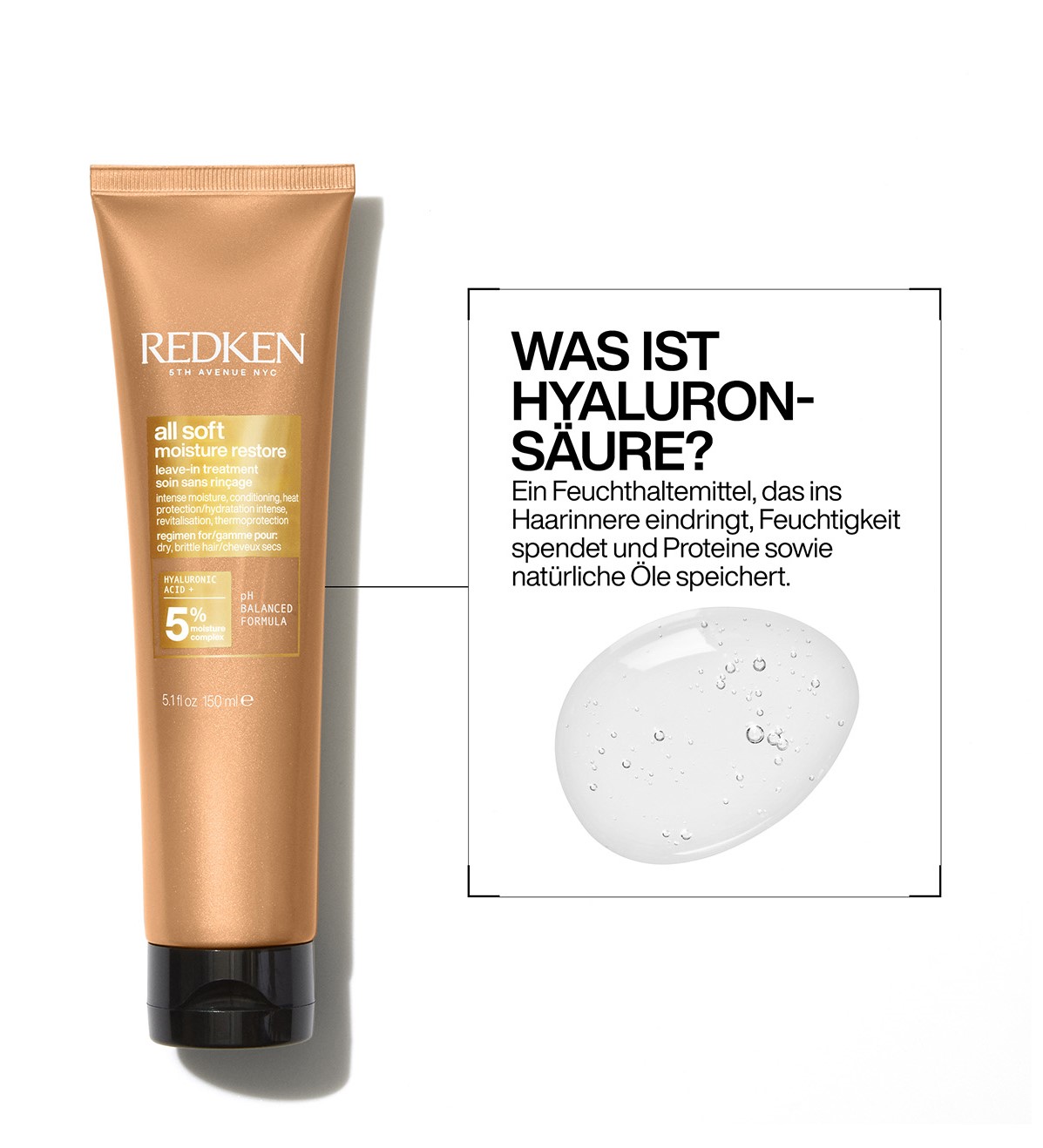 Redken All Soft Moisture Restore Leave-In Treatment 150ml