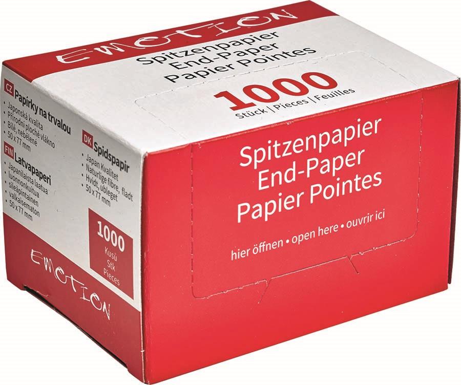 Efalock Spitzenpapier 1000 Stück 50 x 77 mm