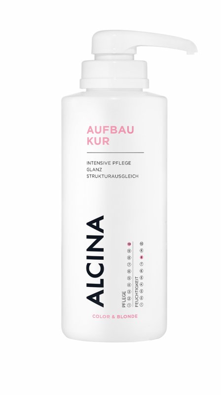 Alcina Aufbau-Kur  Intensivpflege für extrem beanspruchtes Haar 500 ml