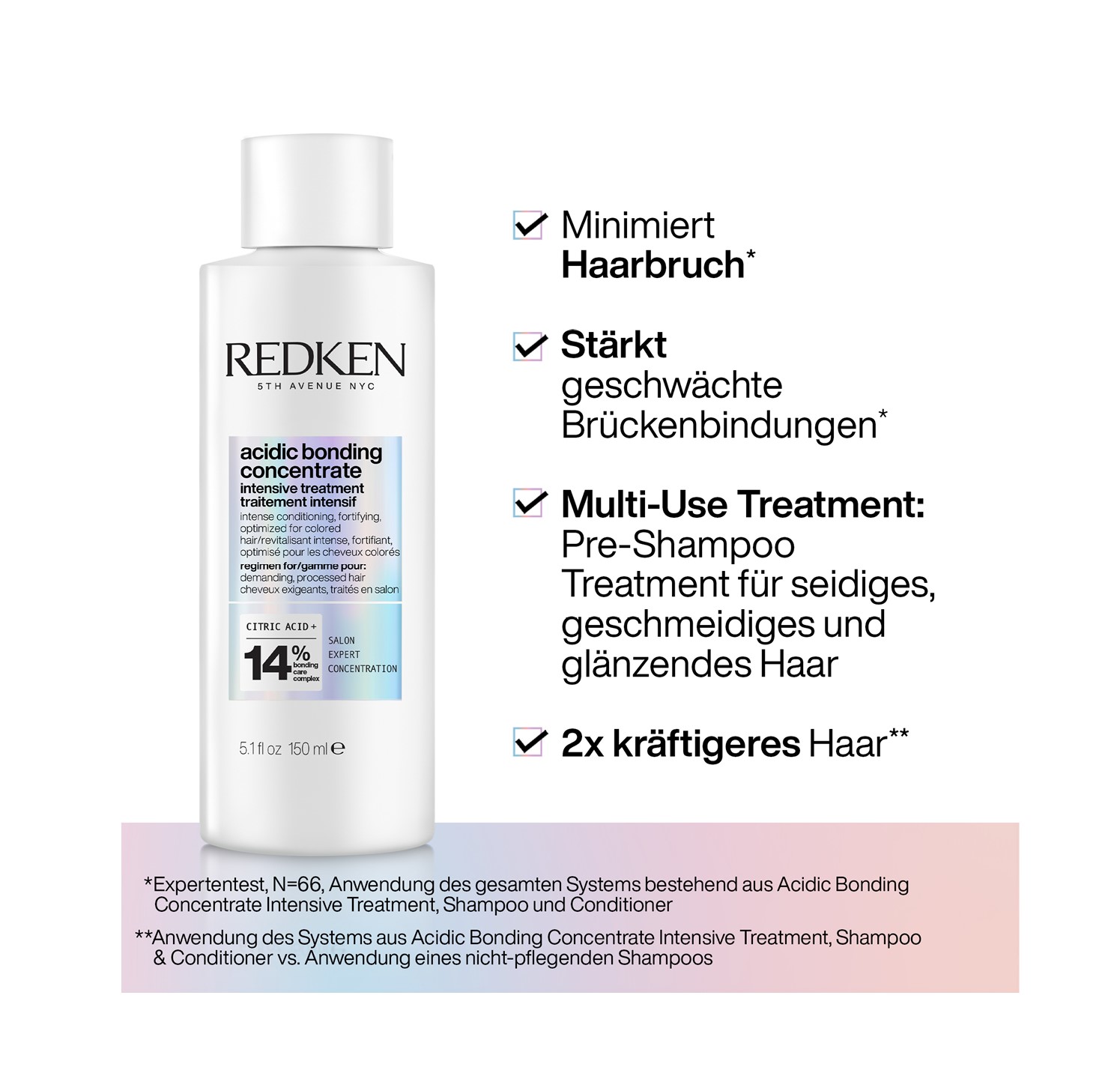 Redken Acidic Bonding Concentrate Intensive Treatment Pre Shampoo 150ml