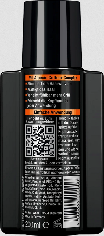 Alpecin Coffein Hair Booster Haar- Kopfhauttonic Reisegröße 75ml