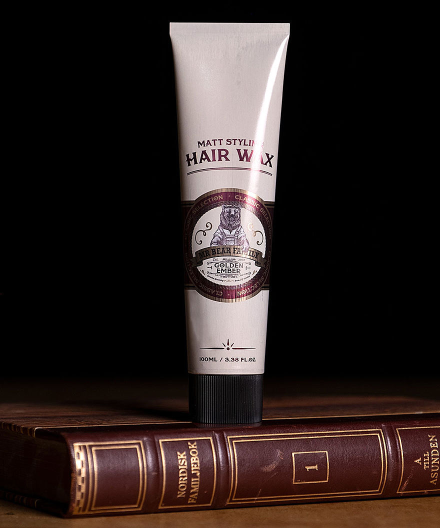 Mr. Bear Family Golden Ember Hair Wax 100 ml