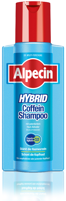 Alpecin Hybrid Coffein-Shampoo Bei empfindlicher juckender Kopfhaut 250ml