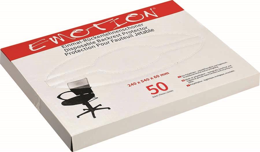 Efalock Einmal-Rückenlehnenschoner 50 Stück Transparent