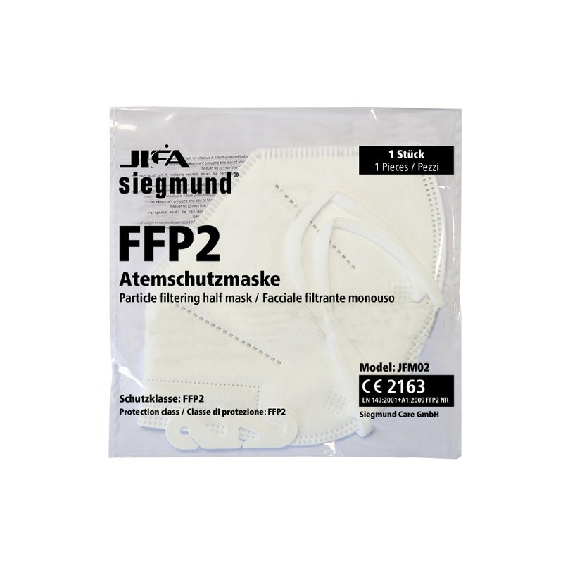 FFP2 Maske Atemschutzmaske zertifiziert 20 Stück FFP2 Maske Atemschutzmaske zertifiziert 1 Stück