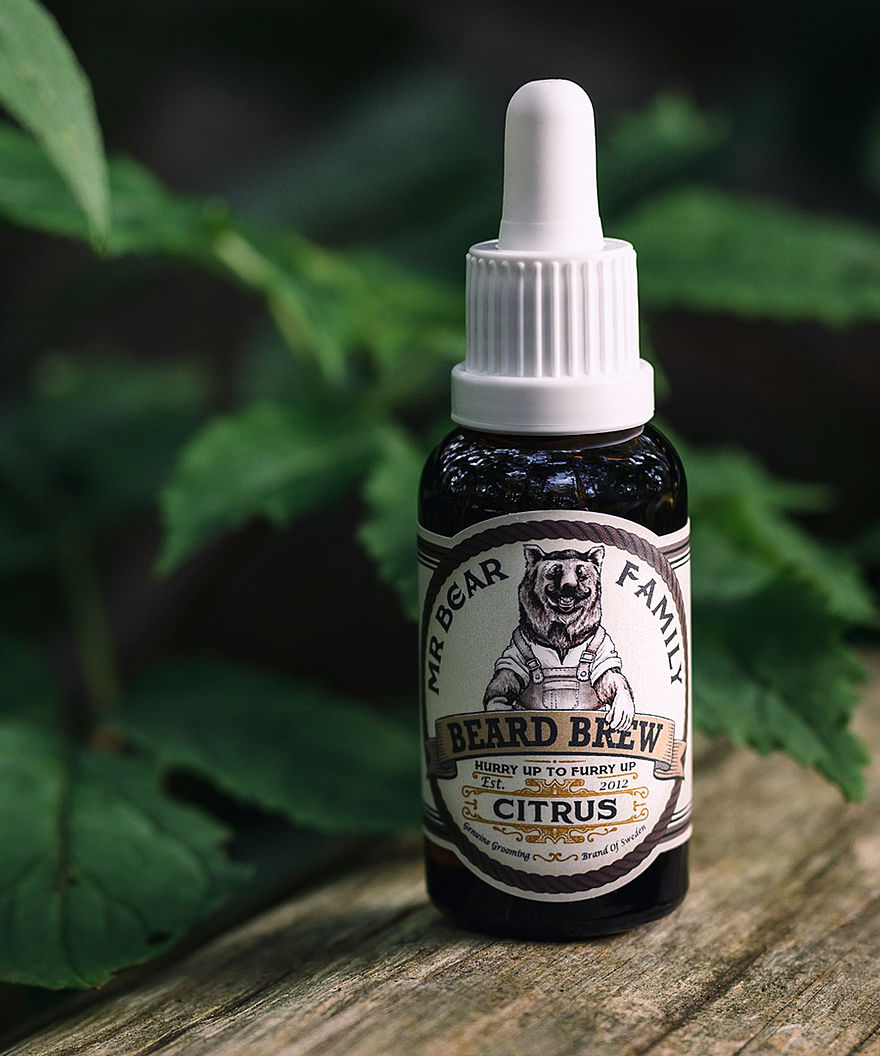 Mr. Bear Family Beard Brew Bartöl Citrus 30 ml