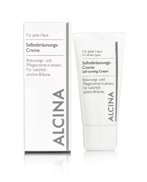 Alcina Selbstbräunungs-Creme - für natürlich schöne Bräune  50 ml