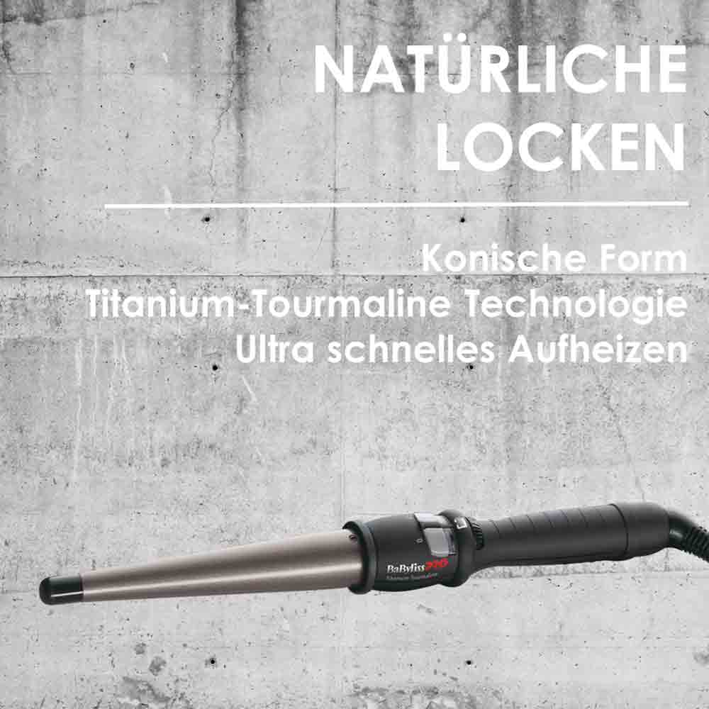 BaBylissPRO Frisiereisen konisch 19-32 mm