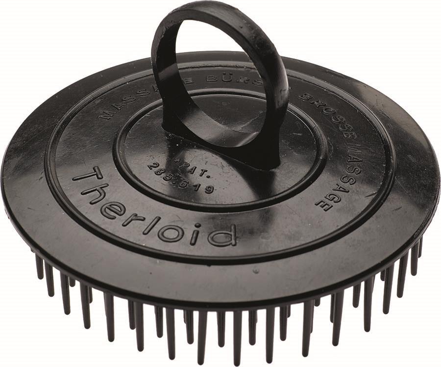 Efalock Shampoo-/Kopfmassagebürste Mit Ring Schwarz Efalock Shampoo-/Kopfmassagebürste Mit Ring Schwarz