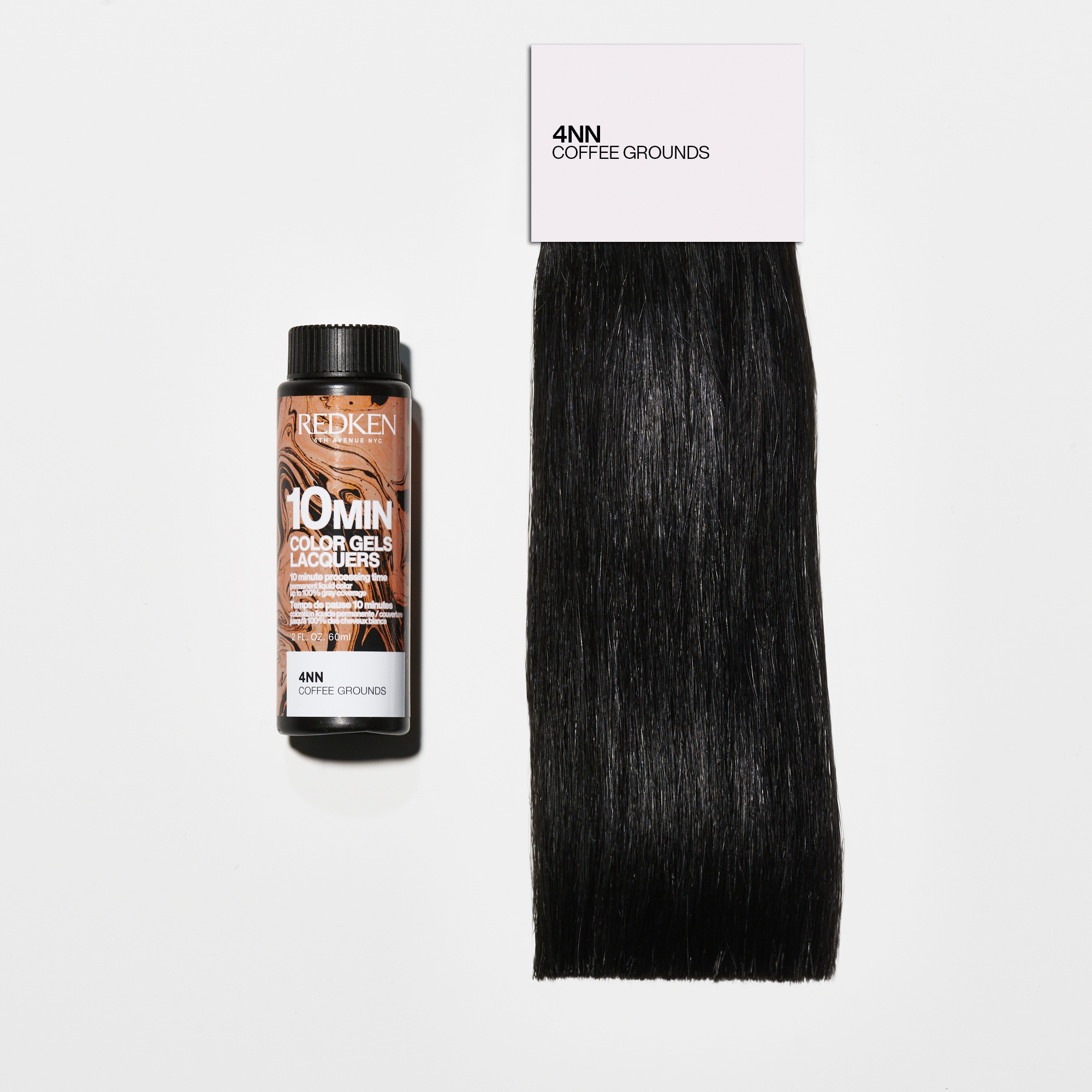 Redken Color Gels Lacquers 10 Min Haarfarbe 4Nn Black Coffee 60ml