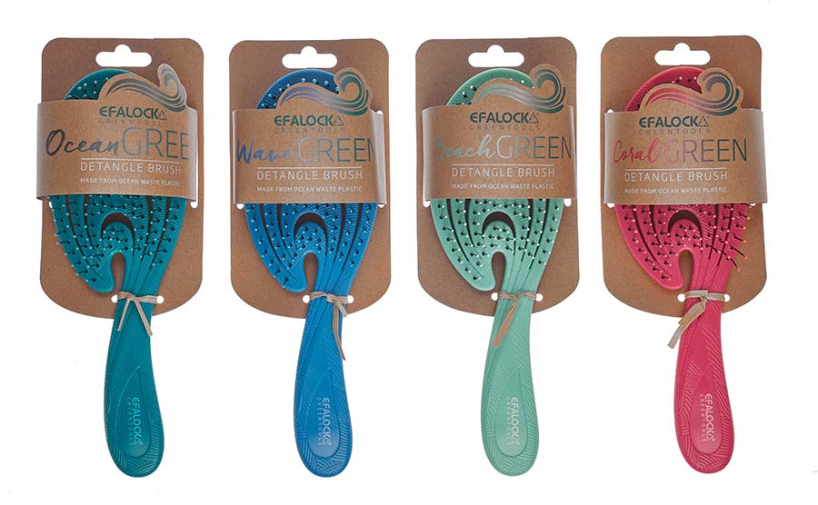 Greentools Green-Detangle Entwirrbürste Brush koralle/pink