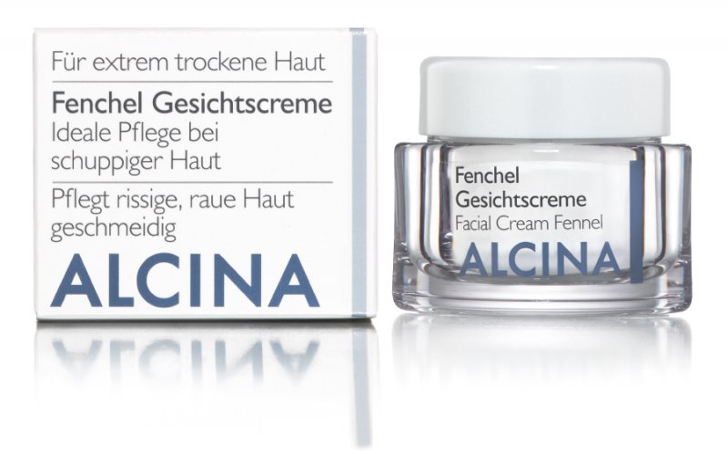 Alcina Fenchel Gesichtscreme - bei rissiger, rauer und schuppiger Haut 50ml
