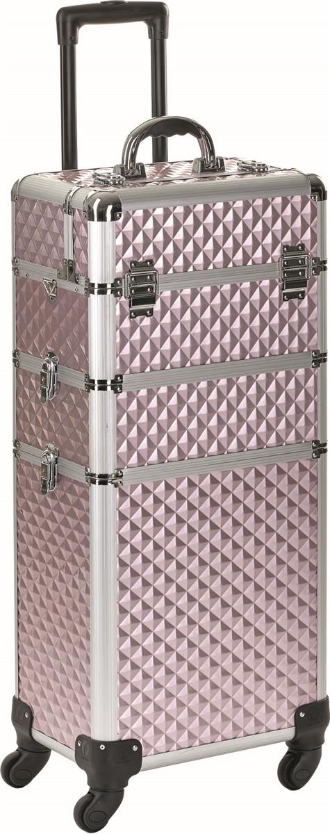 Efalock Diamond Beauty Big Koffer rosa 35 x 48, 12, 24, 84 x 24 cm