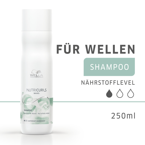 Wella Professionals Nutricurls Shampoo Waves 250ml